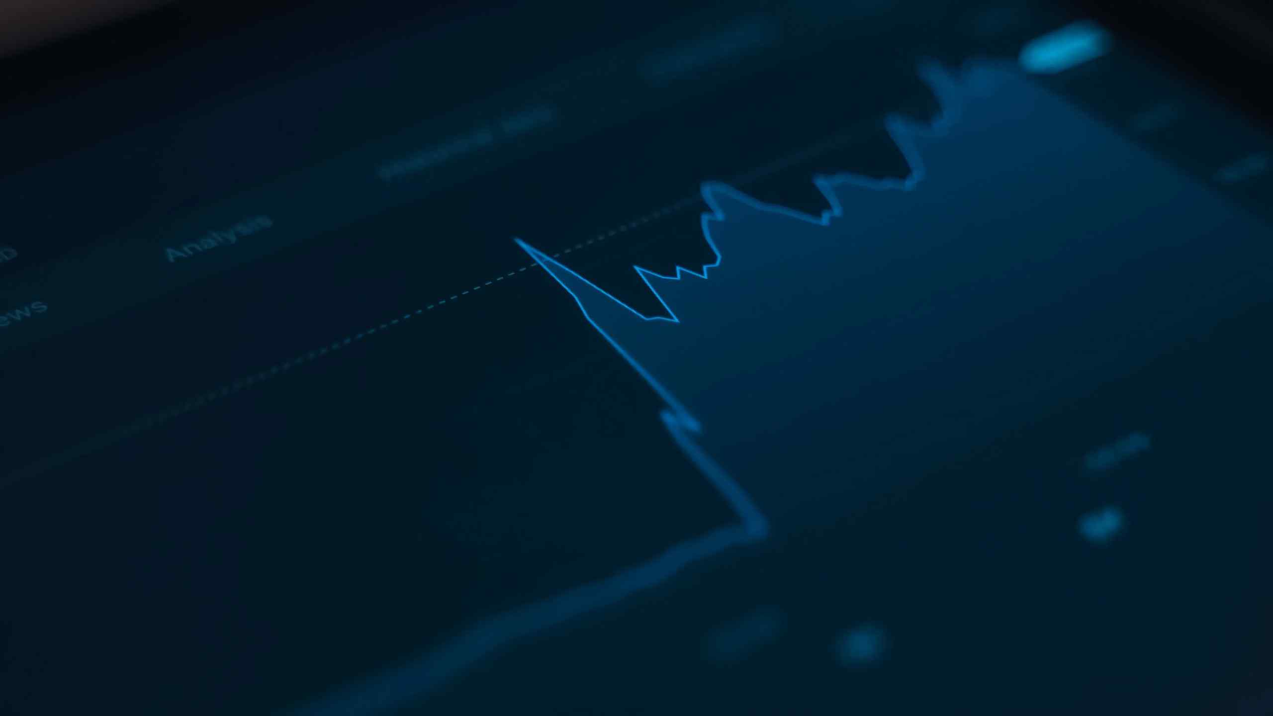 A graph showing a significant spike.